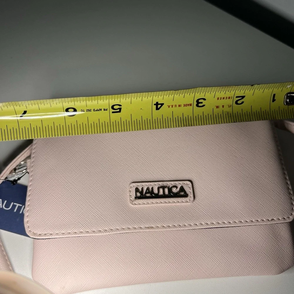 Light Pink‎ Nautica Women's Clutch Wallet saffiano leather saffiano leather